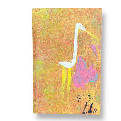 Ernest Lee 6x9 Egret WP5769 SOLD